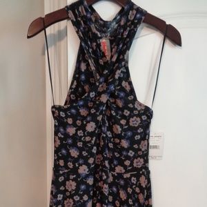 NEW w/tags Free People Floral criss-cross dress Sm